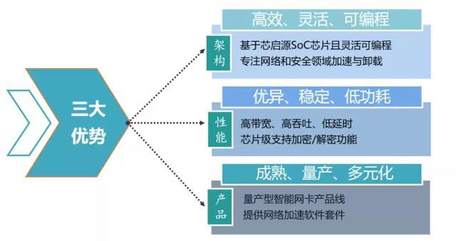 智能网卡的主要特点